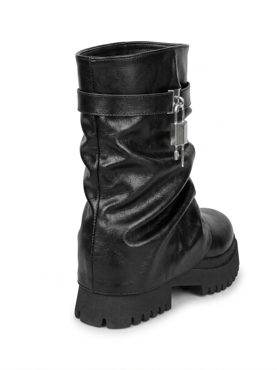 Bota pollera c/ aplique - Imagen 3